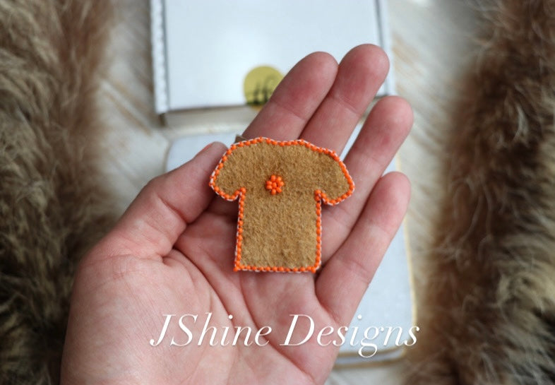 Orange Hide Pin Kit with Tutorial - 100% of proceeds will be donated from the sale of each kit