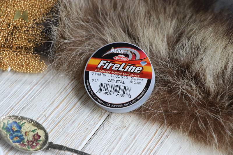 Travel Size 15 Yards FireLine (Crystal) 6LB