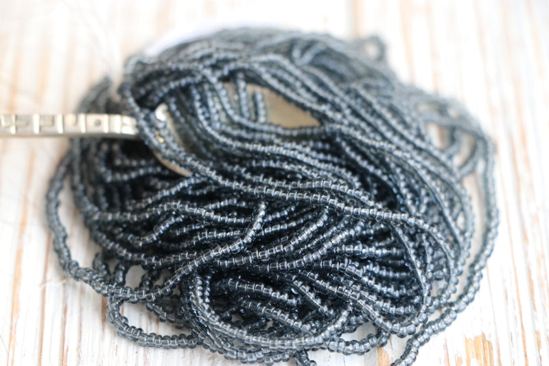 10/0 Charcoal Seed Bead (50 Grams) Made in Czech Republic